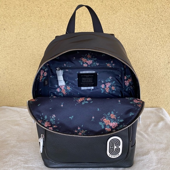court backpack with coach patch
